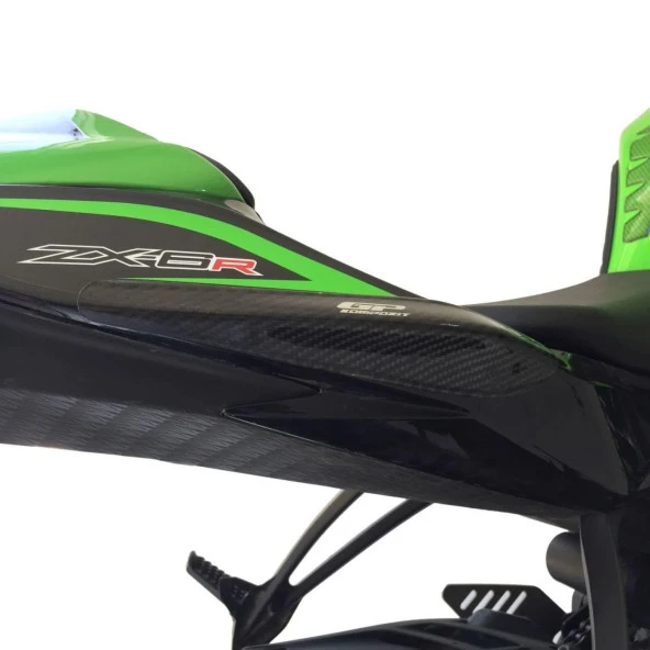 GP Kompozit Kawasaki ZX-6R 2009-2017 Uyumlu Kuyruk Koruma Karbon Fiber - 2
