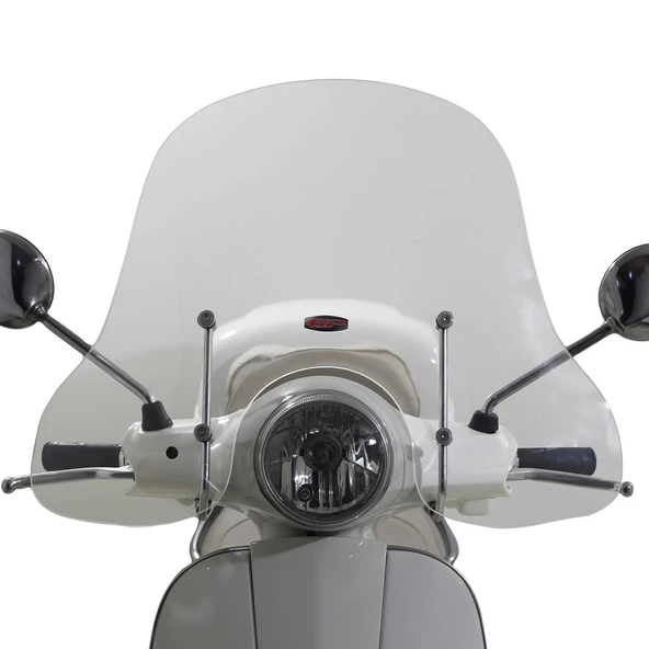 GP Kompozit Vespa GTS 300 / 150 Universal Uyumlu Ön Cam Şeffaf