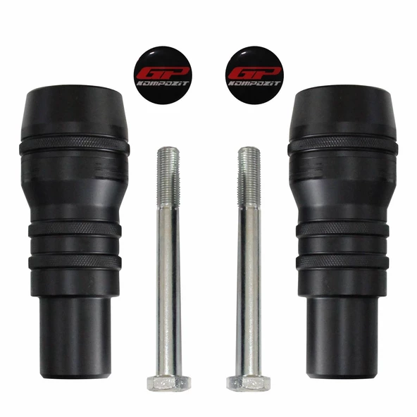 GP Kompozit Yamaha MT-07 2014-2024 Uyumlu Motor Koruma Takozu Siyah - 4