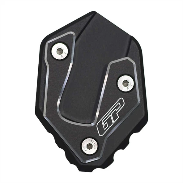 GP Kompozit Yamaha MT-07 2020-2023 Uyumlu Ayak Genişletme Siyah - 5