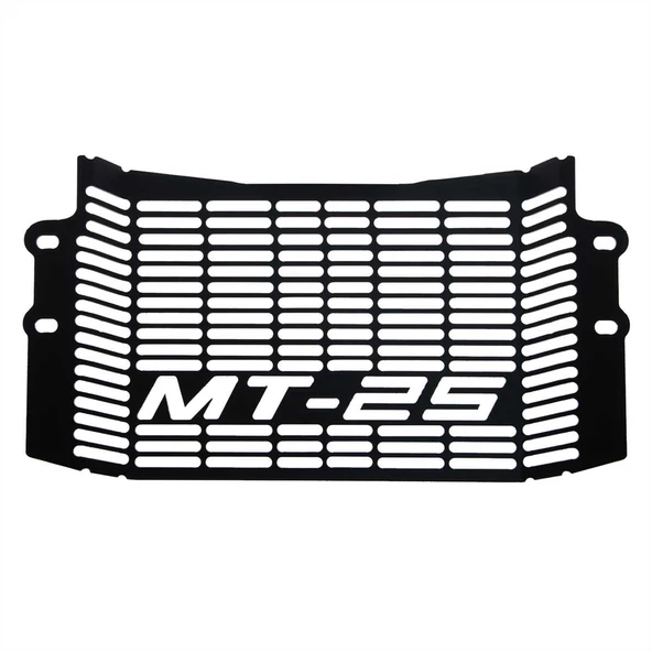 GP Kompozit Yamaha MT-25 2020-2024 Uyumlu Radyatör Koruma Siyah - 4