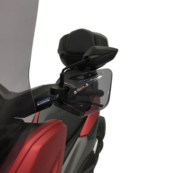 GP Kompozit Yamaha NMAX 125 / 155 2015-2022 Uyumlu Elcik Koruma Şeffaf - 4
