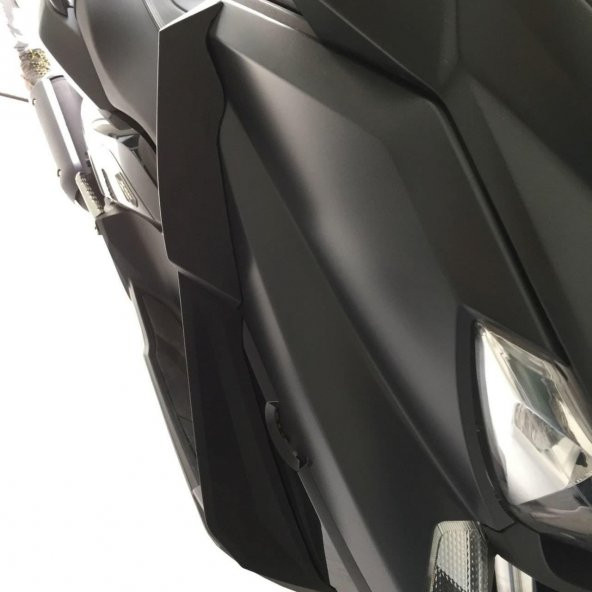 GP Kompozit Yamaha XMAX 250 / 400 2014-2017 Uyumlu Bacak Koruma Siyah - 3