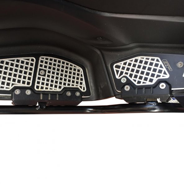 GP Kompozit Yamaha XMAX 250-400 2018-2022 Uyumlu Koruma Demiri Siyah - 5