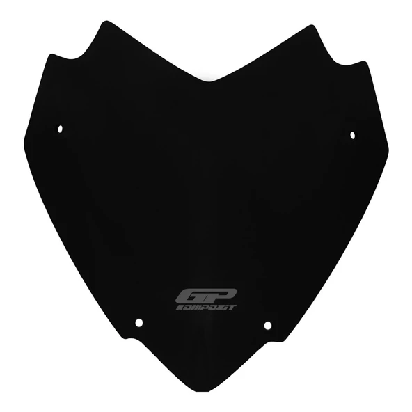 GP Kompozit Yamaha XMAX 2018-2023 Uyumlu Spor Ön Cam Siyah - 2