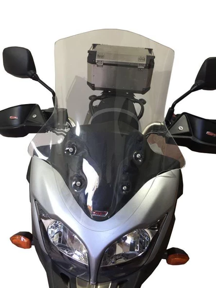 GP Kompozit Suzuki V-Strom DL 650 2012-2016 Uyumlu Ön Cam Şeffaf