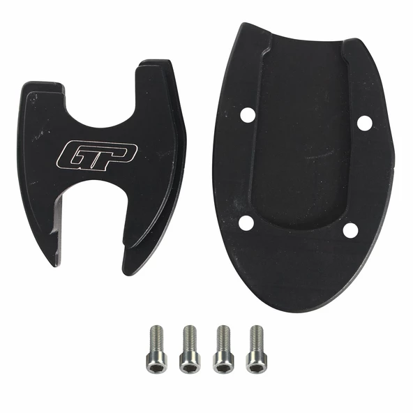 GP Kompozit Honda PCX 125 / 150 2018-2024 Uyumlu Ayak Genişletme Siyah - 4