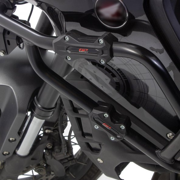 GP Kompozit Universal 8 CM Motor Koruma Demiri Plastiği Siyah - 3