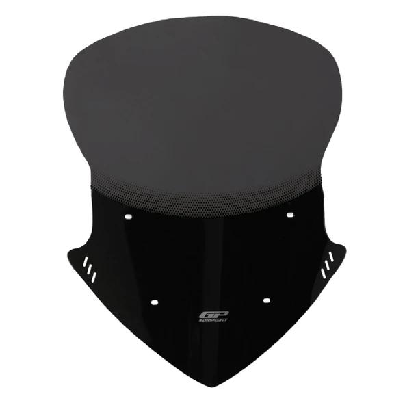 GP Kompozit Honda NC 750 X 2021-2024 Uyumlu Baskılı Ön Cam Füme - 3