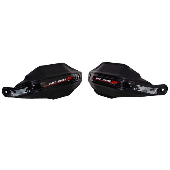 GP Kompozit Honda NC 700 X 2012-2020 Uyumlu Plastik Elcik Koruma Siyah - 6