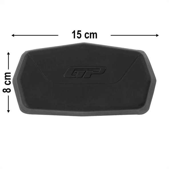 GP Kompozit Universal 15X8cm Çanta Pedi Siyah - 7