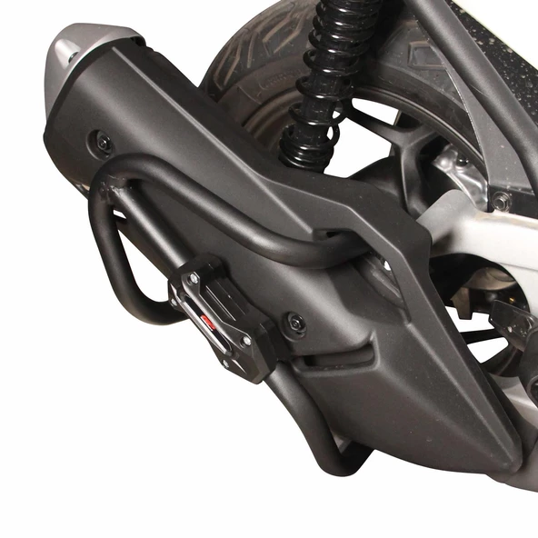 GP Kompozit Honda PCX 125 2021-2024 Uyumlu Egzoz Koruma Demiri Siyah - 2