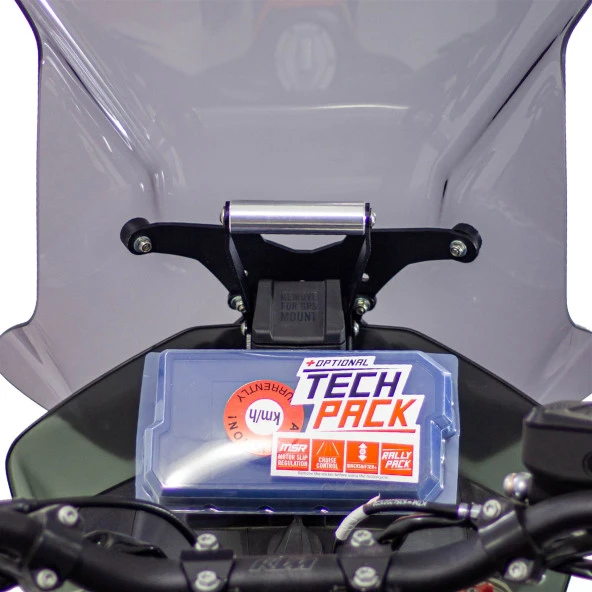 GP Kompozit KTM 790 / 890 ADV / ADV R 2021-2022 Uyumlu Telefon / Navigasyon Tutucu Siyah - 6