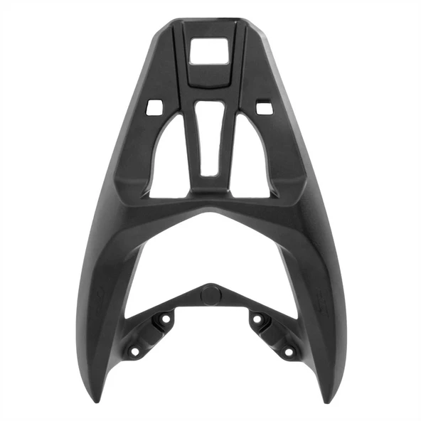 GP Kompozit Yamaha NMAX 125 / 155 2021-2024 Uyumlu Arka Çanta Demiri Siyah - 8