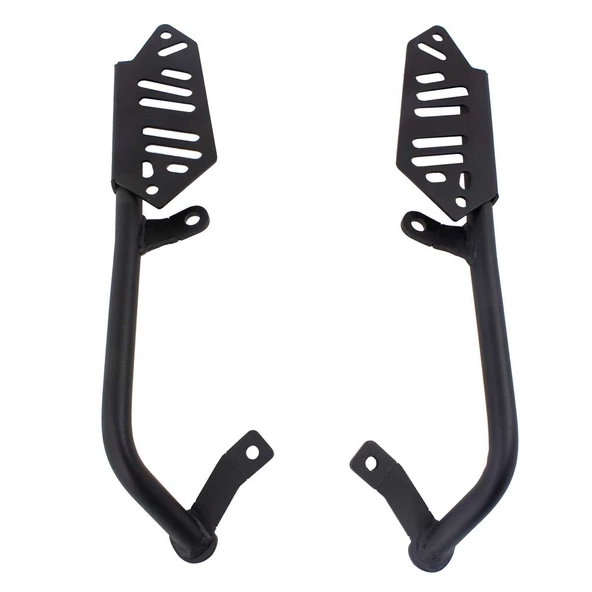 GP Kompozit Yamaha MT-09 Tracer 2015-2020 Uyumlu Çanta Demiri Siyah - 5