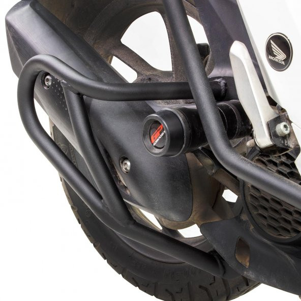 GP Kompozit Honda Dio 2021-2024 Uyumlu Egzoz Koruma Demiri Siyah - 4