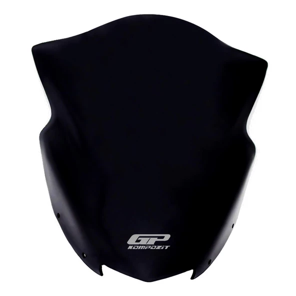 GP Kompozit Bajaj Dominar 250 / 400 2017-2024 Uyumlu Kısa Ön Cam Siyah