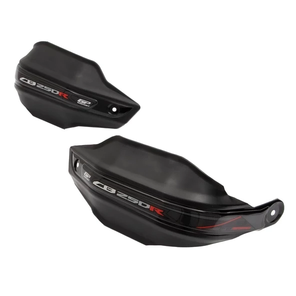 GP Kompozit Honda CB250R 2018-2024 Uyumlu Plastik Elcik Koruma Siyah - 5