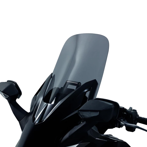 GP Kompozit Honda Forza 250 2021-2025 Uyumlu Ön Tur Camı Füme - 3