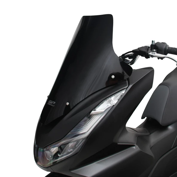 GP Kompozit Honda PCX 125 / 150 2021-2024 Uyumlu Spor Ön Cam Füme - 3
