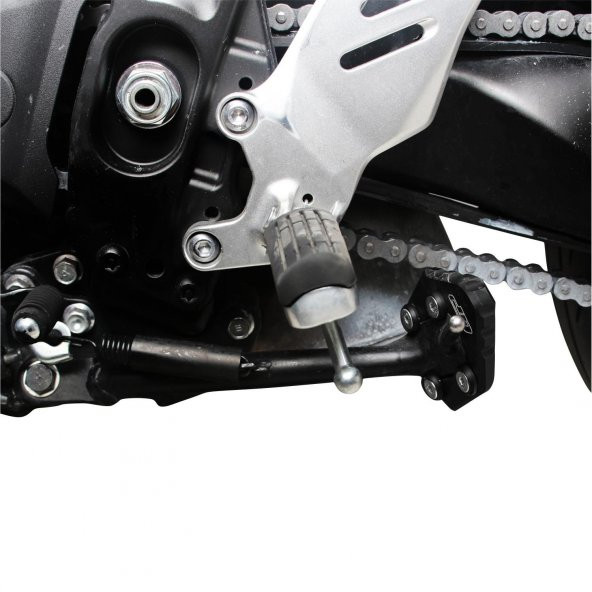 GP Kompozit Yamaha MT-09 / MT-09 Tracer / GT 2021-2023 Uyumlu Ayak Genişletme Siyah - 3