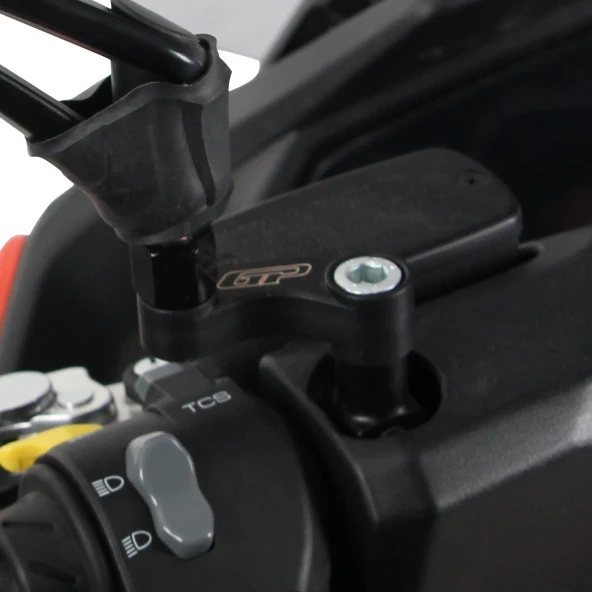 GP Kompozit Kymco DT X360 2021-2023 Uyumlu Ayna Genişletme Siyah - 2