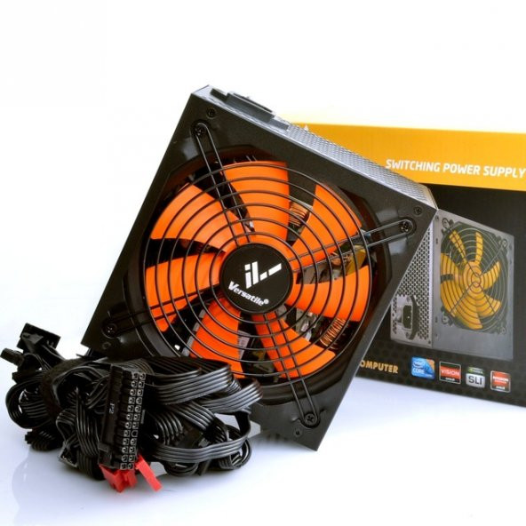 Versatil VRPS600W 600W Kutulu Power Supply 12Cm