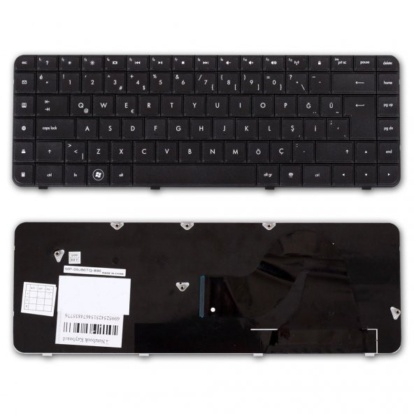 Hp Compaq CQ56 CQ62 G56 G62 Notebook Klavye (Siyah TR)
