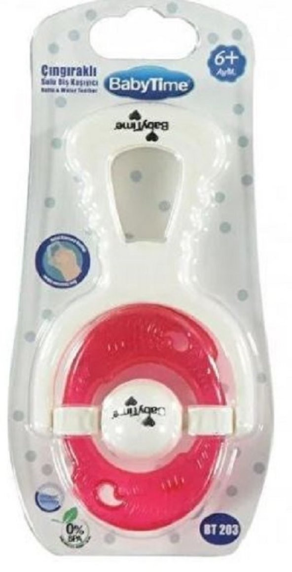Babytime Çıngıraklı Sulu Diş Kaşıyıcı  1 (203) 8699943242039