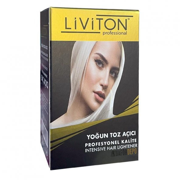 Liviton Professional Yoğun Toz Açıcı Tek Kullanımlık 25 gr Toz Açıcı+Oksidan