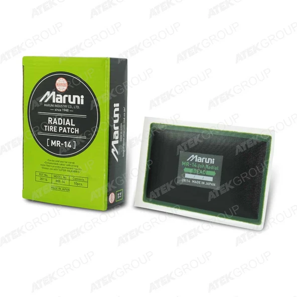 Maruni MR-14 Dış Lastik Yaması 82x130mm 1 Kutu - 1