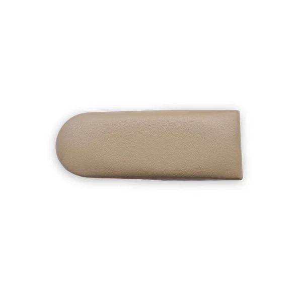 VW Beetle 1999-2010 Kol Dayama Kolçak Kapağı Bej Suni Deri 3B0867173 - Resim 3