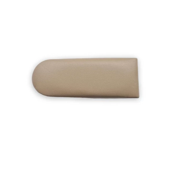 VW Polo 2010-2017 Kol Dayama Kolçak Kapağı Bej Suni Deri 6R0867173 - 3