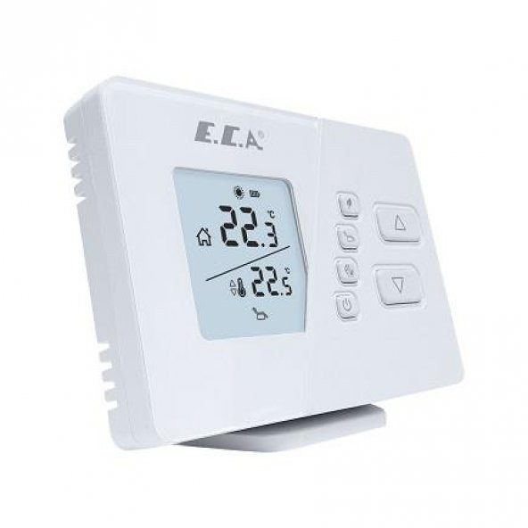 E.c.a Poly Comfort 200 W Kablosuz Dijital Oda Termostatı - 2