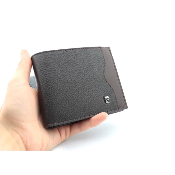 Pierre Cardin Flother Bozuk Para Bölmeli Logolu Erkek Cüzdan 12662 - Resim 10