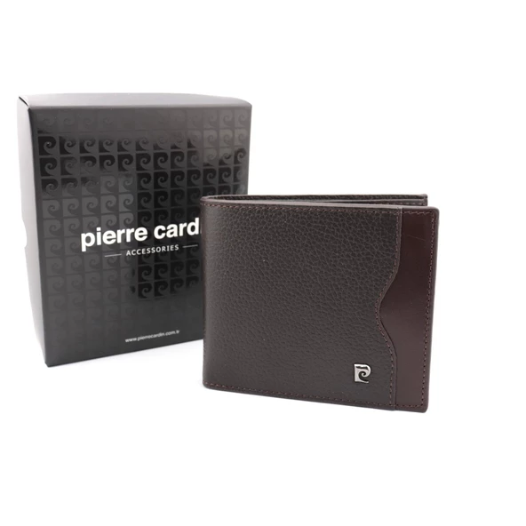 Pierre Cardin Flother Bozuk Para Bölmeli Logolu Erkek Cüzdan 12662 - Resim 9