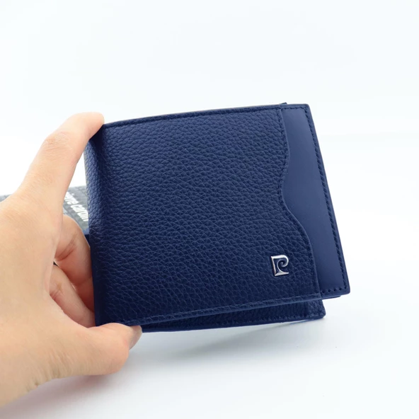Pierre Cardin Flother Bozuk Para Bölmeli Logolu Erkek Cüzdan 12662 - Resim 2