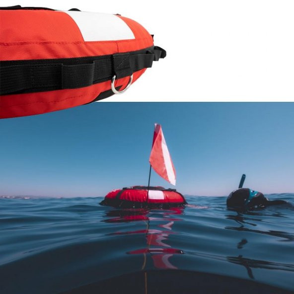 BEUCHAT Şamandıra FOCUS Serbest Dalış Antrenman Şamandırası - 3