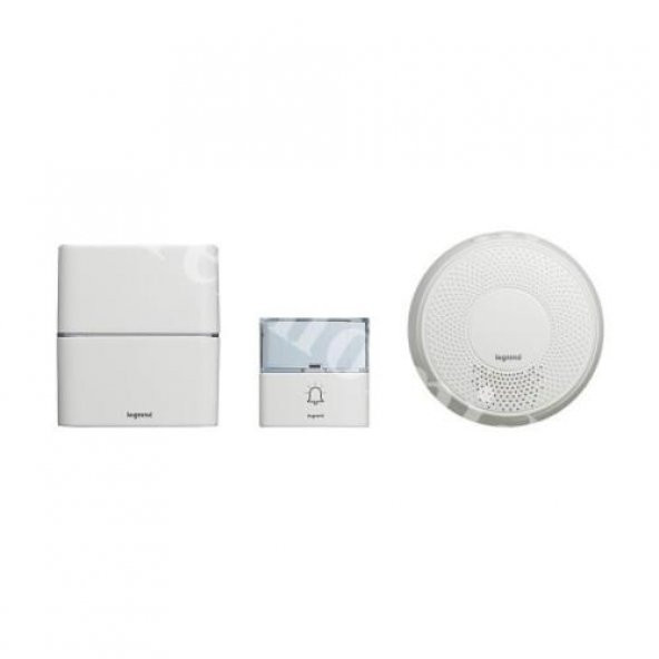 Serenity İkili RF Zil Beyaz