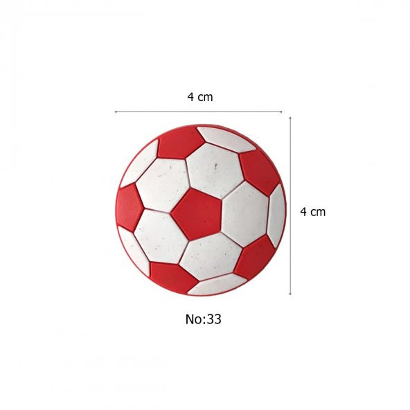 Çocuk Odası Mobilya Kulp Dolap Düğme Futbol Topu - 2