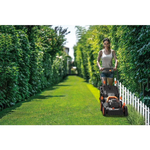 WORX WG743E 40Volt 4.0Ah. Li-ion 40cm Profesyonel Şarjlı Çim Biçme - 5