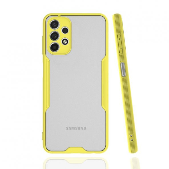 Samsung Galaxy A73 5G Kılıf Platin Renkli Silikon Kılıf - 3