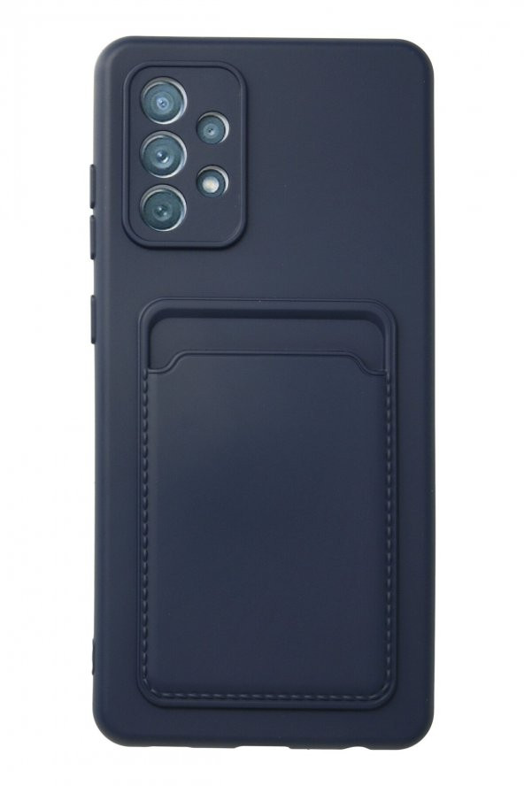 Samsung Galaxy A53 5G Kılıf Kelvin Kartlıklı Renkli Silikon Kılıf - 5