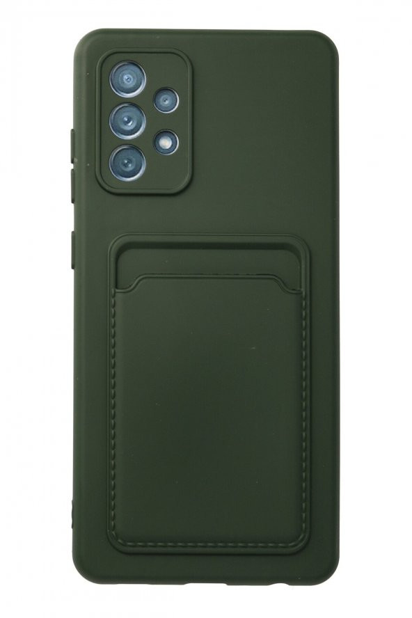 Samsung Galaxy A53 5G Kılıf Kelvin Kartlıklı Renkli Silikon Kılıf - 7