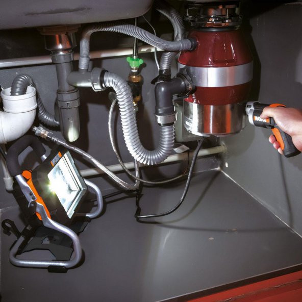 WORX WX026.9 20Volt 1500 Lümen Profesyonel Led Projektör (Akü Dahil Değildir) - 10