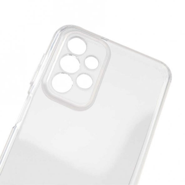 Samsung Galaxy A23 4G Kılıf Olex Antishock Şeffaf Silikon Kılıf - Resim 5