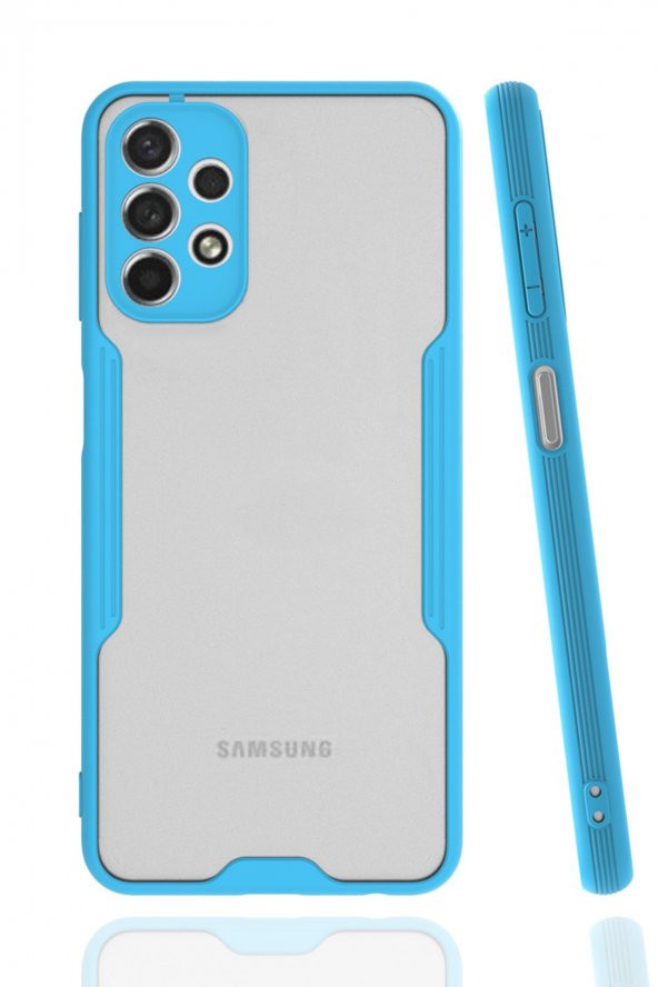 Samsung Galaxy A13 4G Kılıf Platin Renkli Silikon Kılıf - Resim 5