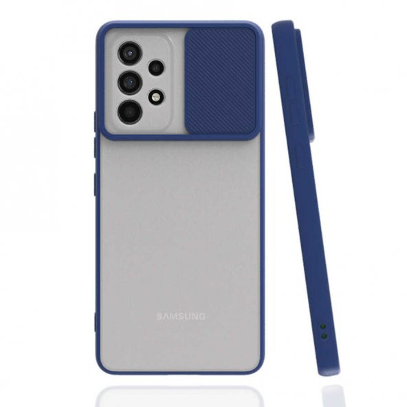 Samsung Galaxy A33 Kılıf Palm Buzlu Kamera Sürgülü Silikon Kılıf - 6
