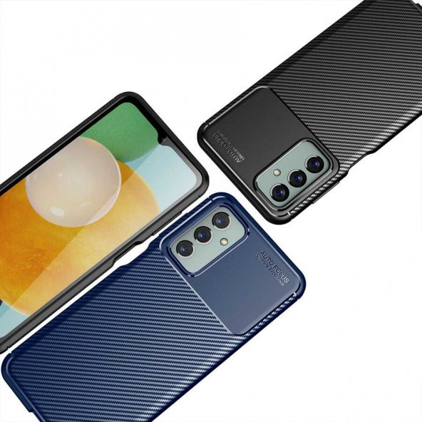 Samsung Galaxy M13 Kılıf Focus Karbon Kamera Korumalı Kılıf - 7