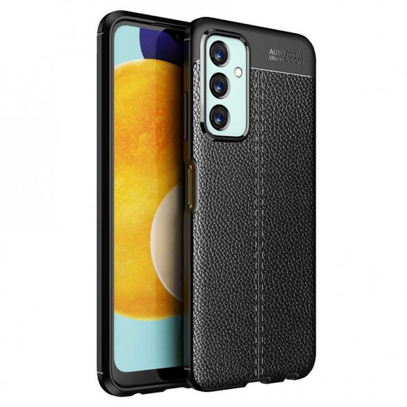 Samsung Galaxy M23 Kılıf Focus Derili Kamera Korumalı Kılıf
